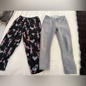 Kids Black and Gray Bottoms Set
